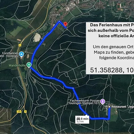 Ferienhaeuser Vom Freizeitpark Possen Sondershausen